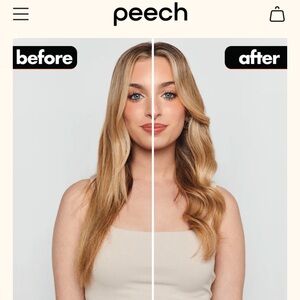 Flexwave Automatic Curler: Hair Curling Iron by Peech Hair NIB